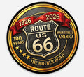 Route 66 100 years magnet