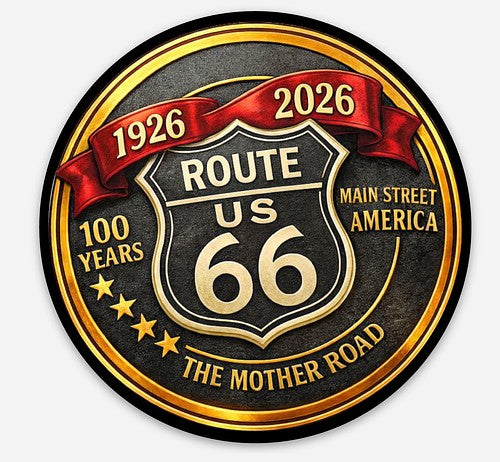 Route 66 100 years magnet