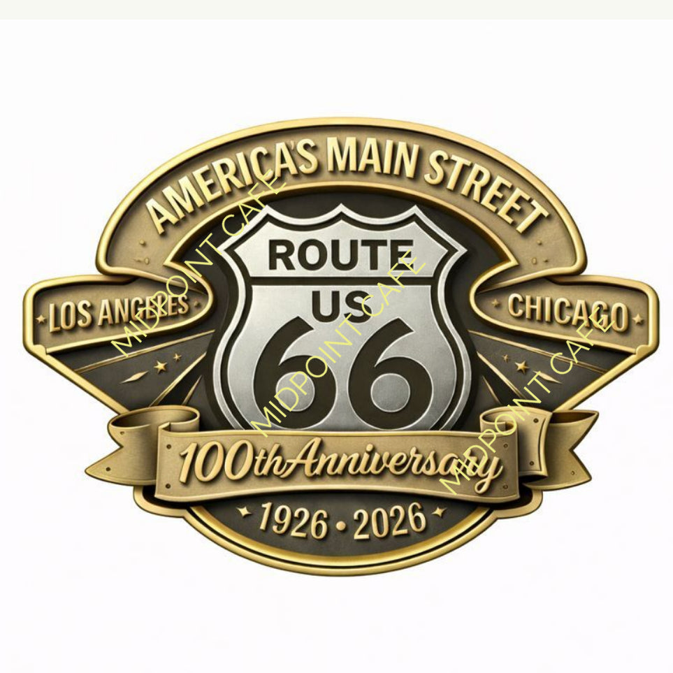 Route 66 100th Anniversary – Commemorative Sticker