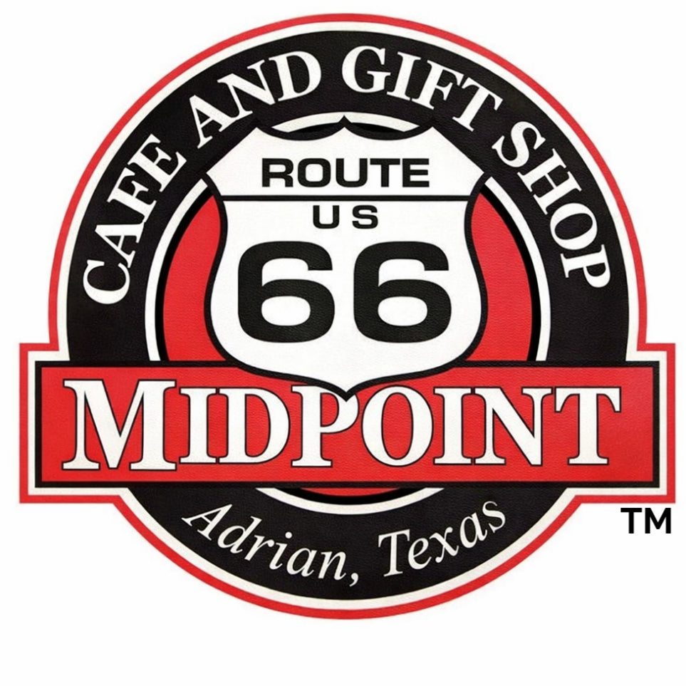 .MidPoint Café – Official Cafe Route 66 Logo Magnet