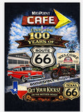 MidPoint Café – Route 66 Centennial  Magnet Belair
