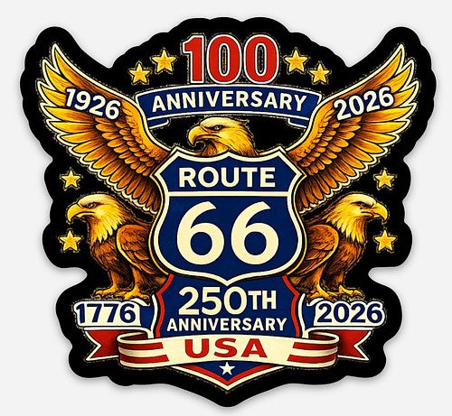 Route 66 & USA Anniversary – Magnet