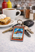 MidPoint Route 66 Cafe Sign Keychain