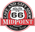 .MidPoint Café – Official Cafe Route 66 Logo Magnet