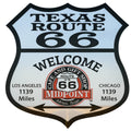 Texas Route 66 – MidPoint Café Welcome Shield Sticker