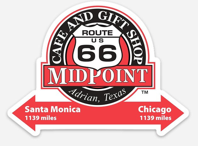 MidPoint Café – Route 66  Magnet