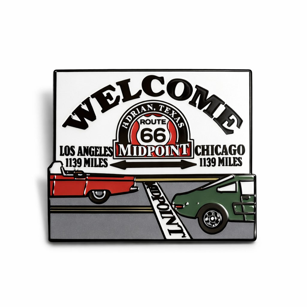 MidPoint Route 66 Enamel Pin