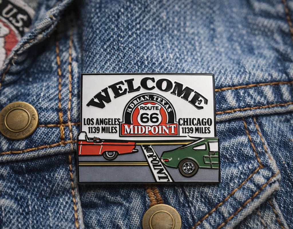 MidPoint Route 66 Enamel Pin