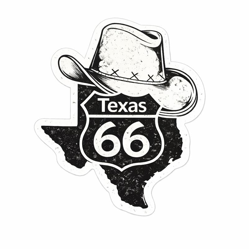 Texas Route 66 – Magnet