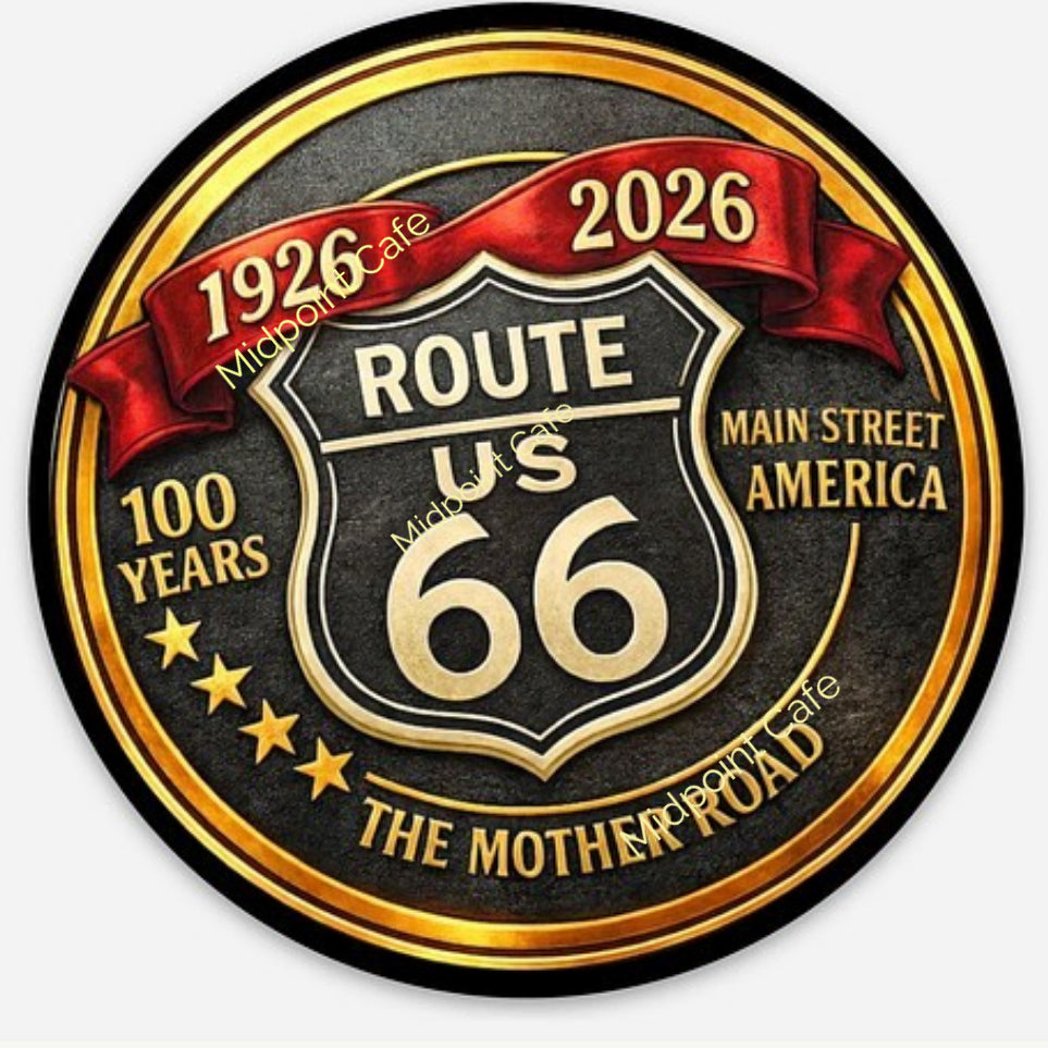 Route 66 100 years magnet